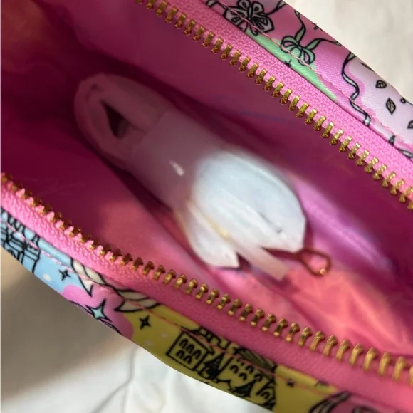 NWOT SCL Pink Bow Princess Crossbody - Picture 6 of 11